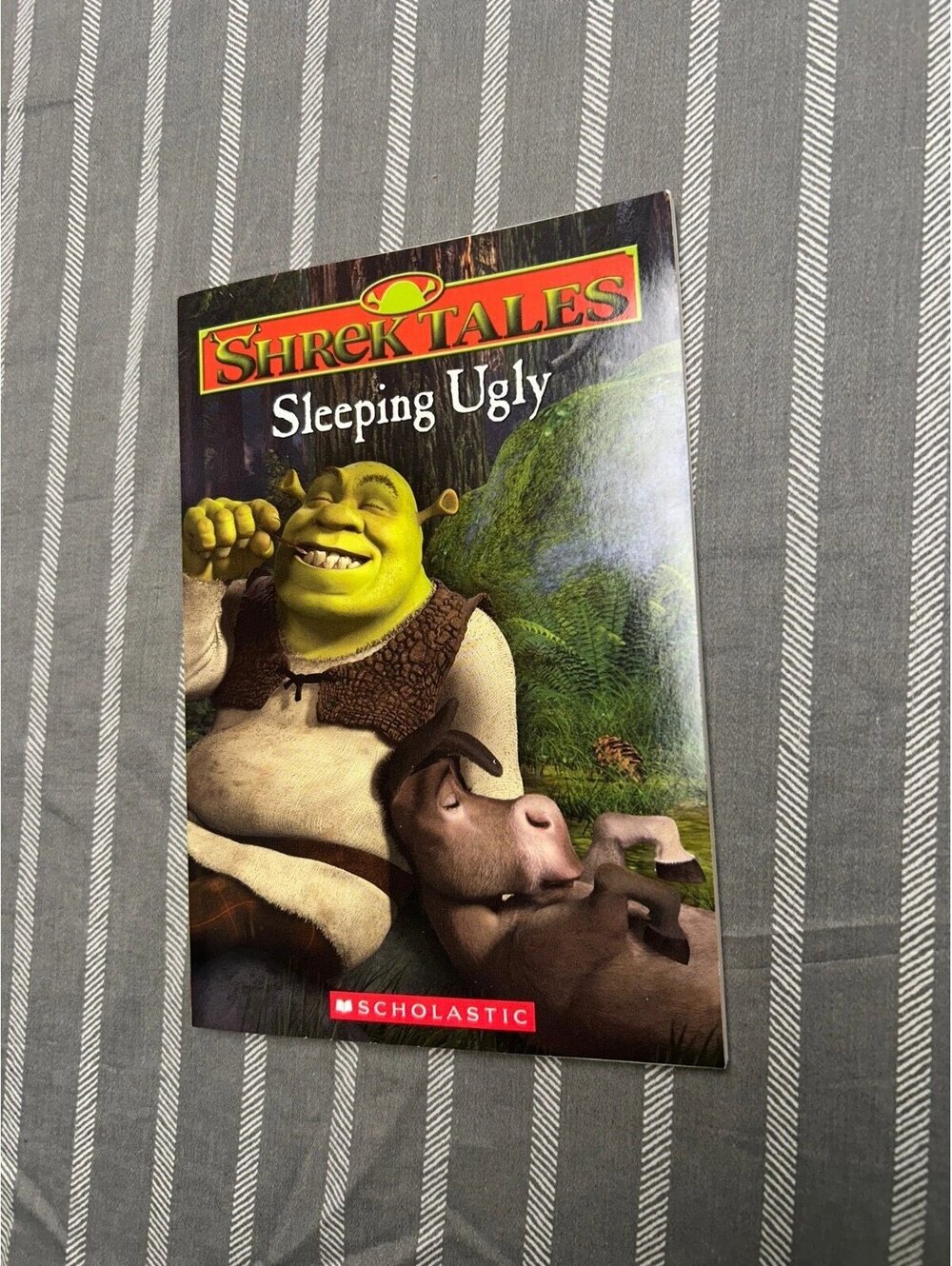 Shrek Tales Sleeping Ugly Scholastic Paperback 2004 By Howie Delvin